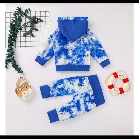 Baby Boy Sweatshirt Hoodie Set - Picture 1 of 3